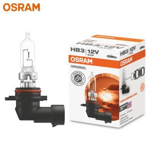 Osram | OSRAM Original 9005 HB3 12V 60W 3200K P20d Headlight Driving Car Halogen Light 3200K High Low Beam ORIGINAL Line for Lexus Honda