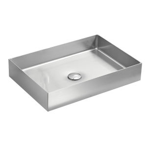 CUNGSA | Stainless Steel Artistic Face Basin Single Rectangular