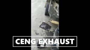 KNALPOT 3 SUARA TRUCK CANTER