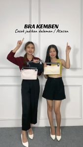 Onefashionmall Tank Top Bra Sprot Bralette Tali Spaghetti Polos Fahion Korea Kekinian BR141