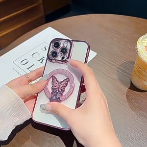 POPSOCKET HANDPHONE RING HOLDER HANDPHONE 3D BENTUK KARAKTER LABUBU DAN KUPU-KUPU AESTHETIC