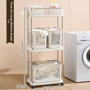 Dirty Clothes Storage Bin Laundry Basket