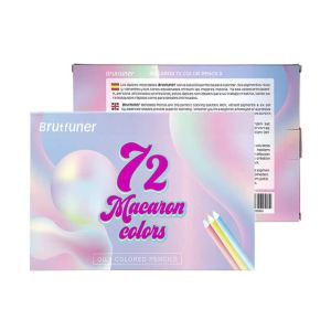 Brutfuner aron 12/24/50/72Colors Professional Pas Oil Colored Pencils Coloring Drawing Pencils Candy Color Pencil Supplies