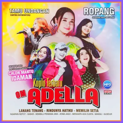 Kaset Mp3 Audio Musik 100 Lagu Dangdut Koplo Adella Album Terbaru.