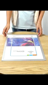 A4 Magnetic Picture Photo Frame Certificate Magnetic Display Sticker Photo Office Adhesive Wall Frame Picture Frame Wall Decor