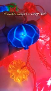 EXCLUSIVE DESIGN Origami Lanterns LED Decoration Lights 3MTR Fairy Light CNY Lampu Liplap CNY Light Red