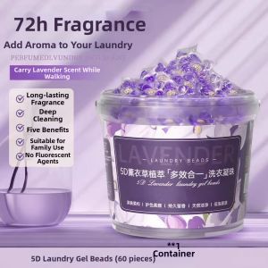 Fragrant Lavender Laundry Pods Multifunctional Detergent 5-in-1