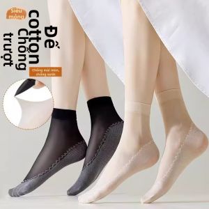 rosekey | Vớ Mid-tube Chống Trượt Bền Đế Bông
