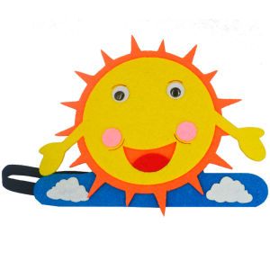 Childrens Performance Props Turtle Headwear Borrow Tail Hat Mosquito Snake Fish Old Cow Swallow Headset Kindergarten Show Props