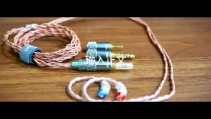 CVJ VS400 HiFi IEM Cáp Nâng Cấp 4 Nhân 400 Dây Đồng OFC Cắm Mô Đun 2.5mm 3.5mm 4.4mm Cáp Tai Nghe Chất Lượng Cao