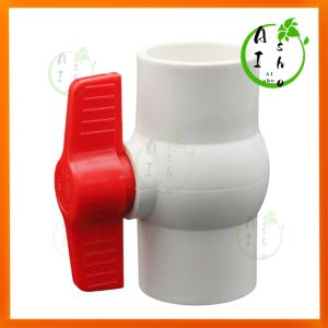 Compact PVC Ball Valve 1/2"/3/4"/1" for Plumbing Fixtures - Fast Delivery