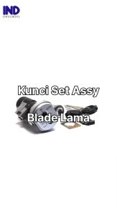 Kunci Kontak Set Plus Jok Blade 110 Lama Old Key Assy Asy Set Jog