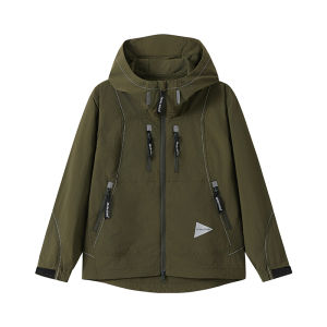 เสื้อแจ็คเก็ตกันฝนกันลมสำหรับเด็ก ZEUGLODON กันแดด เสื้อผ้ากีฬากลางแจ้ง น้ำหนักเบา แห้งเร็ว สำหรับเด็กชายและเด็กหญิง