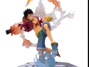 Mô hình Luffy gear 2 haki hàng thường đế không chữ - Bộ Fzero - One Piece - No Box ASL Shop mô hình One Piece (2)