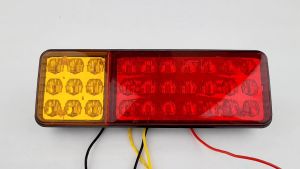 J101S13 23CM X 8CM UNIVERSAL TYPE FORKLIFT LORRY TRUCK TRAILER 12V ONLY LED SMD TAL LAMP LAMPU BELAKANG REAR LIGHT