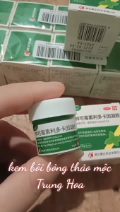 Combo 10 lọ Kem bôi bỏng thảo mộc dân gian Trung Hoa mẫu mới làm dịu vết bỏng khử trùng chống nhiễm khuẩn