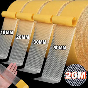 20M High Viscosity Strong Fixing Double-Sided Adhesive Translucent Mesh Waterproof Adhesive Strips Can See Through without Glue Carpet Fixing Home Multipurpose Tape