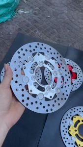 Đĩa thắng Salaya 220mm Lòng nhôm Khoen inox 304 Chính Hãng