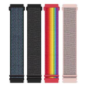 20mm 22mm Nylon Loop Strap For Amazfit Cheetah Square Elastic Sport For Active 2/Cheetah Round/Cheetah Pro/GTS GTR 2 3 4