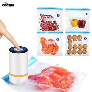 Electric Vacuum Sealer Pump USB Rechargeable Mini Handheld Vacuum Sealing Bags Pump For Food Storage Sealer Portable Vacuum Pump