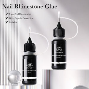BORN PRETTY 10g Nail Rhinestone Adhesive Glue For Stick The Drill Tranparent Nail Glue Soak Off UV LED Nail Art Gel Varnish