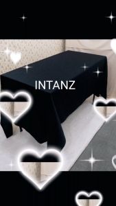 INTANZ Alas Meja Panjang 8ft Polyester 96" Rectangle Table Cloth