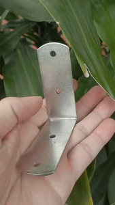 Ke góc vuông Inox 201 - 7x7x3 cm - Lỗ 5mm - Dày 2mm - #vattuducduyen