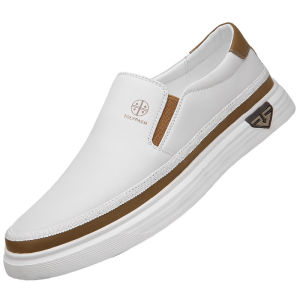 NUDANLAI | Breathable Soft Bottom Easy-on White Leisure Shoes