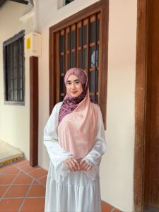 Haya Hues Instant Twist in Matte Satin by Hijabs and Such