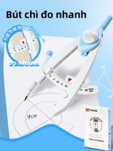 XUEDELE | Student Multi-functional Drawing Ruler for Circles and Lines