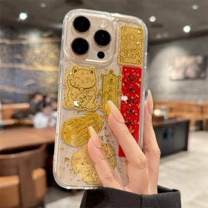 SHUXIE | Luxury Gold Foil iPhone Case Ultra Thin