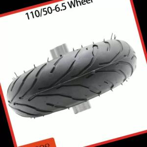 High Quality Materials 110/50-6.5 Rear Tyres Wheel Tire with Alloy Hub/Rim for 2 Stroke 47 Electric Scooter Accessories