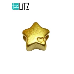 [SPECIAL] LITZ 999 (24K) Gold Star Pendant 星星牌 EP0277 (0.10g+/-)