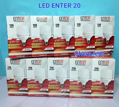 Paket 10 Pcs Lampu LED Suka suka 20 Watt / Lampu LED hemat Energi / SNI / MITECH / PanaLED / Enter