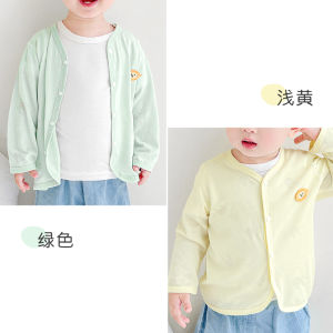 Baby Sun Protection Clothes Summer Thin Cardigan Top Boys Girls Childrens Air Conditioned Outerwear Infant Clothing