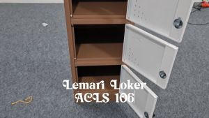 Acero Furniture - Lemari Loker Besi 6 Pintu AC LS 106