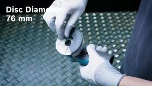 BOSCH GWS 12V-76 PENGISAR SUDUT TANPA KORDER PROFESIONAL(solo) / BOSCH GWS 12V-76 PROFESSIONAL CORDLESS ANGLE GRINDER(solo)