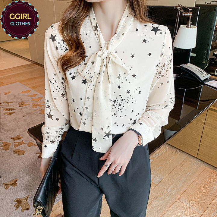 casual chiffon tops