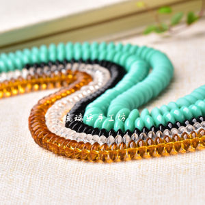 Hạt Rời Hạt Cách Ly Hạt Thủ Công Dây Chuyền Vòng Tay Dây Chuyền Hạt Phật Hạt Dây Thừng Dệt Thủ Công Vật Liệu Làm Hạt