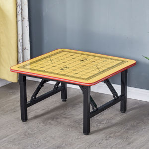 Portable Foldable Simple Home Use Real Wood Mahjong Table Card Room Chess Table Two-Way Use Quail Table Modern Minimalist Style