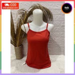 Tangtop Tengtop Tanktop Kaos Dalam Singlet Cw Perempuan Remaja Dewasa Bodyfit Tali Kecil Atasan Wanita Tank-top