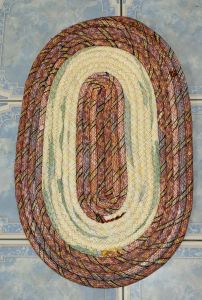 keset kaki Oval Anti Slip Meresap Air Uk 40x60cm