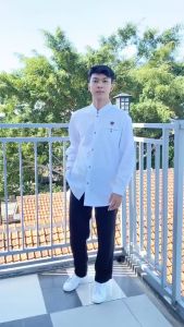 Koko pria lengan panjang navy kemko cowok dewasa big size jumbo baju katun 2xl 3xl 4xl 5xl 7xl 9xl terbaru