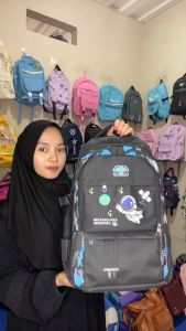 Tas Ransel Anak Motiv Astronot Tas Sekolah Untuk Anak Laki Laki Perempuan Tas Buku Anak Backpack Tas Punggung Anak Trendi Tas Sekolah Anak SD SMP Terbaru
