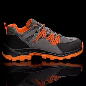 Prelesty Profesional Sepatu Safety Boots Pria Pendek Cowok Dewasa Ujung Besi Kerja Proyek Olahraga Anti Slip Septy Shoes Lapangan Keren 335