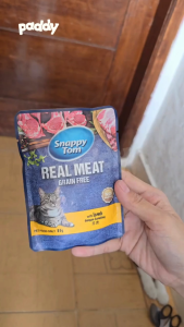 Pate Cho Mèo Snappy Tom Real Fish 85g