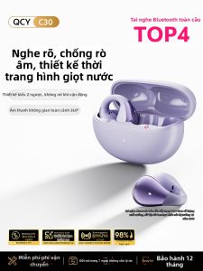 QCY | Wireless Open-Ear Earhook Bluetooth Headset