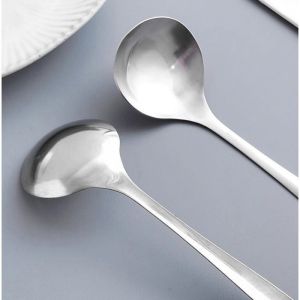 Sendok Soup Kuah Sayur/Sendok Saji Bahan Stainless Steel