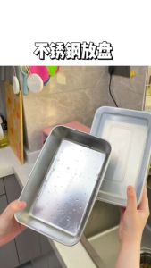 HỘP ĐỰNG THỨC ĂN BẰNG INOX 304. CỠ LỚN CÓ LẮP ĐẬY. KHAY INOX 304 ĐỰNG THỰC PHẨM CAO CẤP CHỐNG RỈ SIZE TO