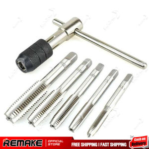 ชุดต๊าบเกลียว ชุดทําเกลียวใน 6 ชิ้น TAP WRENCH SET M6x1.0M7x1.0M8x1.25M10x1.5M12x1.75